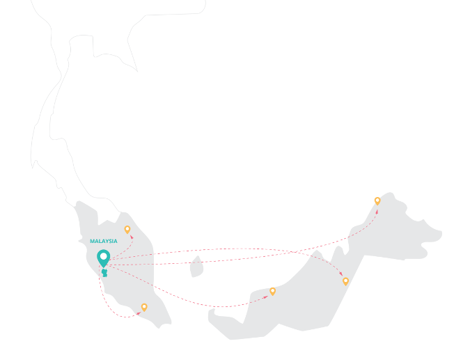 Maarsal map-malaysia